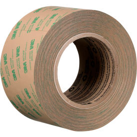 467MP Adhesive Transfer Tape, 3" x 60 yd, 2 mil, Clear, 12 Rolls/Case