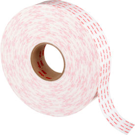 VHB Tape 4950, 2" x 36 Yds., 45 Mil, White, 6 Rolls/Case
