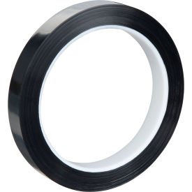 850 Polyester Film Tape, 1/2"W x 72 Yds., Silver, 72 Roll/Case