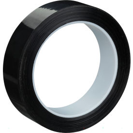 Polyester Film Tape 1"W x 72 Yds., Black, 36 Roll/Case