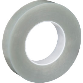 Polyester Tape, 1"W x 72 Yards, 6.3 Mil, Transparent, 36 Rolls/Case