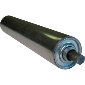 2-5/8" Dia. Steel Replacement Roller, 29" BF, 11/16" Hex Plain Steel Shaft