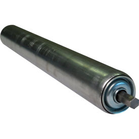 1-7/8" Dia. Galvanized Steel Replacement Roller, 31" BF, 7/16" Hex Plain Steel Shaft