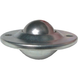 Ball Transfer, Low Profile C'Sunk Style, 5/8" Dia. Carbon Steel, 20 lb. Cap.