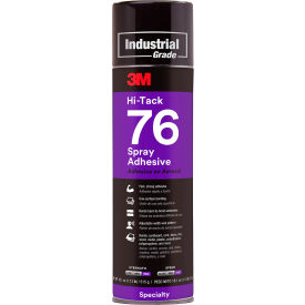 76 Hi-Tack Spray Adhesive, Clear, 24 fl oz