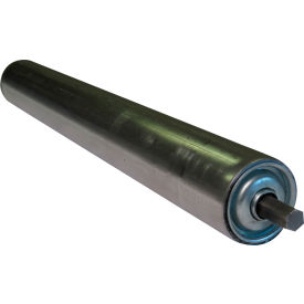 1-7/8" Dia. Steel Replacement Roller, 24" BF, 7/16" Hex Plain Steel Shaft