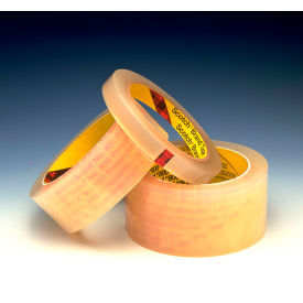 Prescription Label Tape, 2"W x 72 Yds., 2.5 Mil, Clear, 24 Rolls/Case