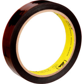 Low-Static Polyimide Film Tape, 3/4"W x 36 Yards, 2.7 Mil, Gold
