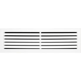 Aluminum Return Air Vent Grille, 24" x 10", White