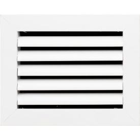 Aluminum Return Air Vent Grille, 8" X 4", White