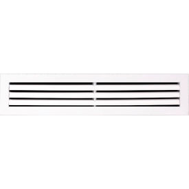 Aluminum Return Air Vent Grille, 24" x 4", White
