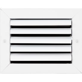 1-Way Aluminum Ceiling Diffuser, 8" x 6", White