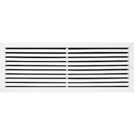 Aluminum Return Air Vent Grille, 30" x 10", White