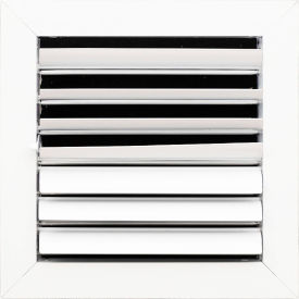 2-Way Aluminum Ceiling Diffuser, 8" x 8", White