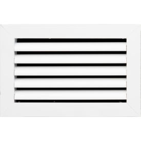 Aluminum Return Air Vent Grille, 10" x 4", White