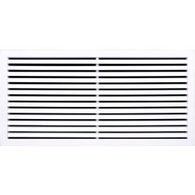 Aluminum Return Air Vent Grille, 30" x 14", White