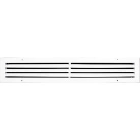 Aluminum Return Air Vent Grille, 36" x 6", White