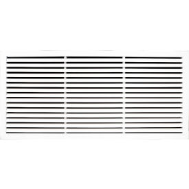 Aluminum Return Air Vent Grille, 36" x 16", White