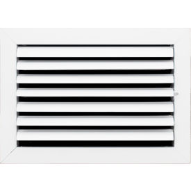 1-Way Aluminum Ceiling Diffuser, 12" x 8", White