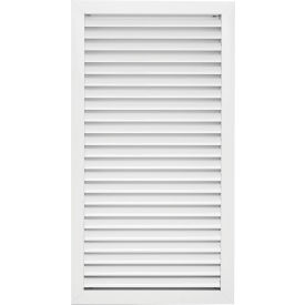 Aluminum Return Air Vent Grille, 12" x 24", White