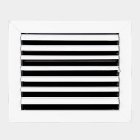 1-Way Aluminum Ceiling Diffuser, 10" x 8", White