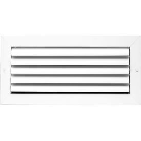 1-Way Aluminum Ceiling Diffuser, 10" x 6", White