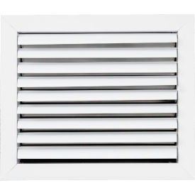 1-Way Aluminum Ceiling Diffuser, 14" x 10", White