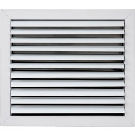 1-Way Aluminum Ceiling Diffuser, 14" x 12", White