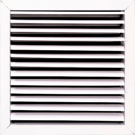 1-Way Aluminum Ceiling Diffuser, 14" x 14", White