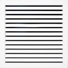 Aluminum Return Air Vent Grille, 14" x 14", White