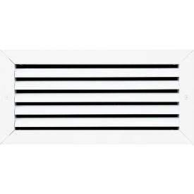 Aluminum Return Air Vent Grille, 14" x 6", White