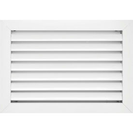Aluminum Return Air Vent Grille, 12" x 8", White