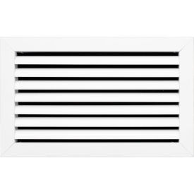 Aluminum Return Air Vent Grille, 14" x 8", White