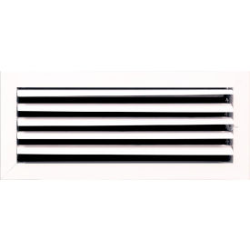 1-Way Aluminum Ceiling Diffuser, 14" x 6", White