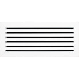 Aluminum Return Air Vent Grille, 16" x 6", White