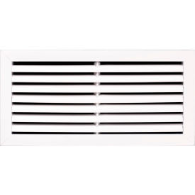 Aluminum Return Air Vent Grille, 18" x 8", White