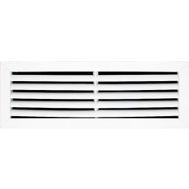 Aluminum Return Air Vent Grille, 20" x 6", White