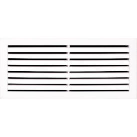 Aluminum Return Air Vent Grille, 20" x 8", White