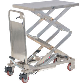 Lift and Tilt Carts with Sequence Select, 27-1/2" x 17-1/2" Platform, 220 lb. Cap.