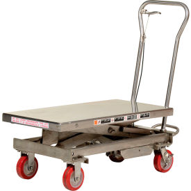 Scissor Cart, 40" x 20-1/2", 1000 lb. Capacity