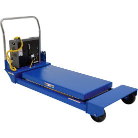 Stainless Steel Scissor Cart, 48-3/8" x 24-3/8" Platform, 3000 lb. Capacity