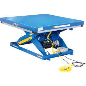 Steel Electric Hydraulic Lift Table, 54"L x 48-3/8"W, 5000 lb. Capacity