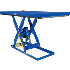 Steel Electric Hydraulic Lift Table, 96-3/8"L x 48-3/8"W, 2000 lb. Capacity