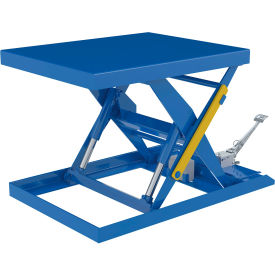 Steel DC Powered Scissor Cart, 40-3/8" x 33-3/8" Platform, 2000 lb. Capacity
