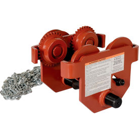 E-MT Geared Eye Manual Trolley, 4000 lb Capacity