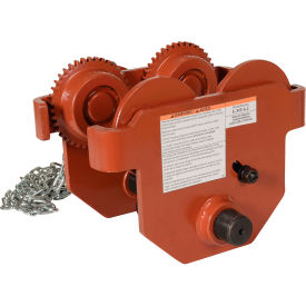 E-MT Geared Eye Manual Trolley, 6000 lb Capacity