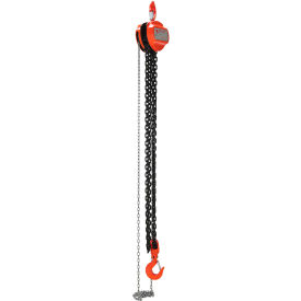 Manual Chain Hoist, 10000 lb. Capacity, 10' Lift