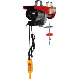 Mini Cable Hoist, 1000 lb Capacity, 36' Lift, 115V