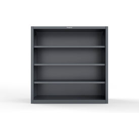 Extreme Duty Closed Shelving Unit, 3 Shelf, 60"W x 24"D x 60"H, Dark Gray
