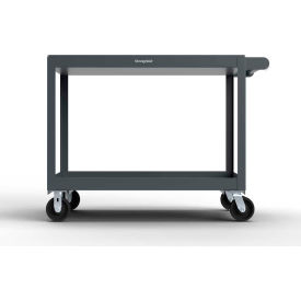Mobile Service Cart, 4800 lb. Cap., 36"L x 24"W x 40"H, Dark Gray